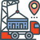 Logo transporte terrestre
